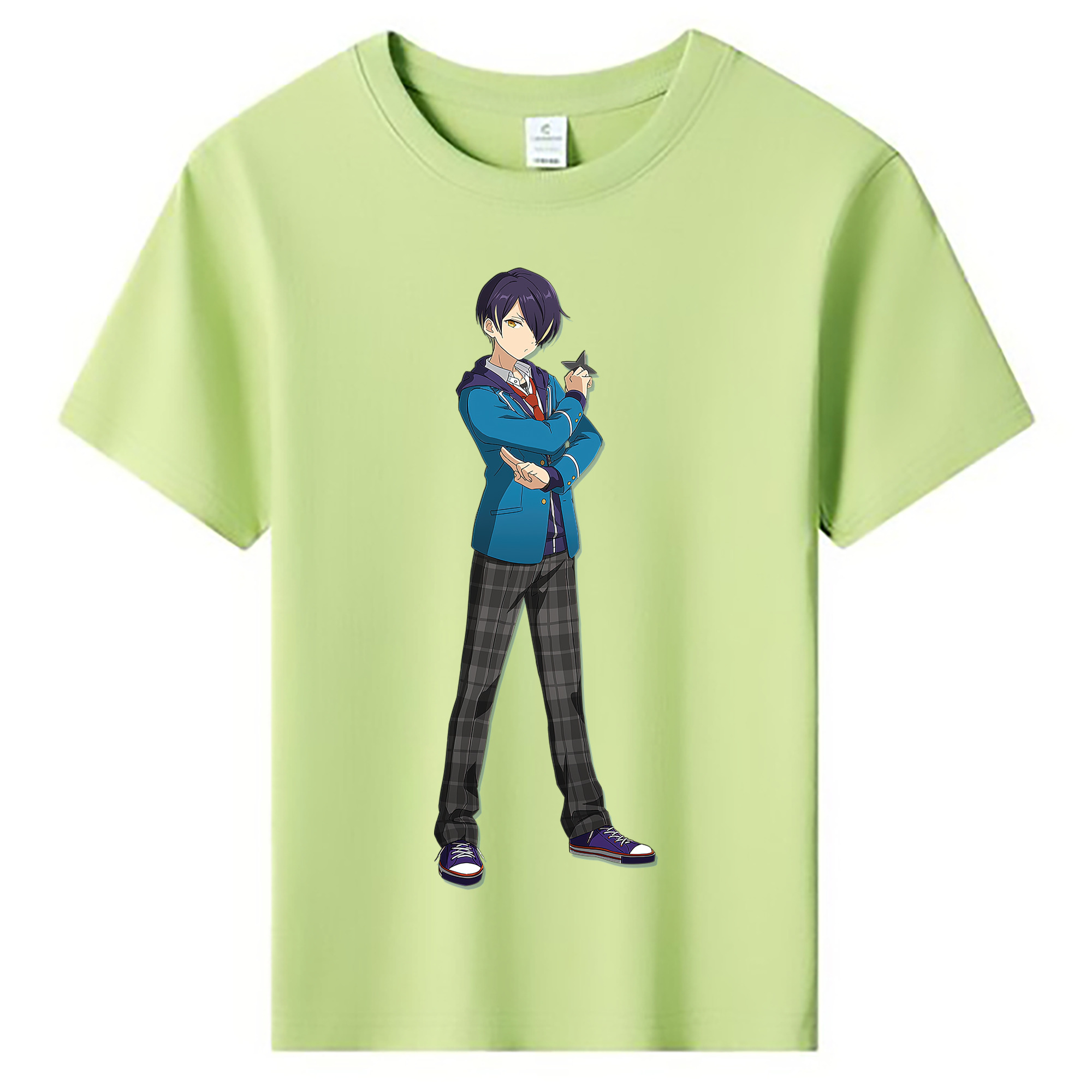 （画像用） あんさんぶるスターズ! Ensemble Stars 綿100％キッズTシャツ（フロントプリント）